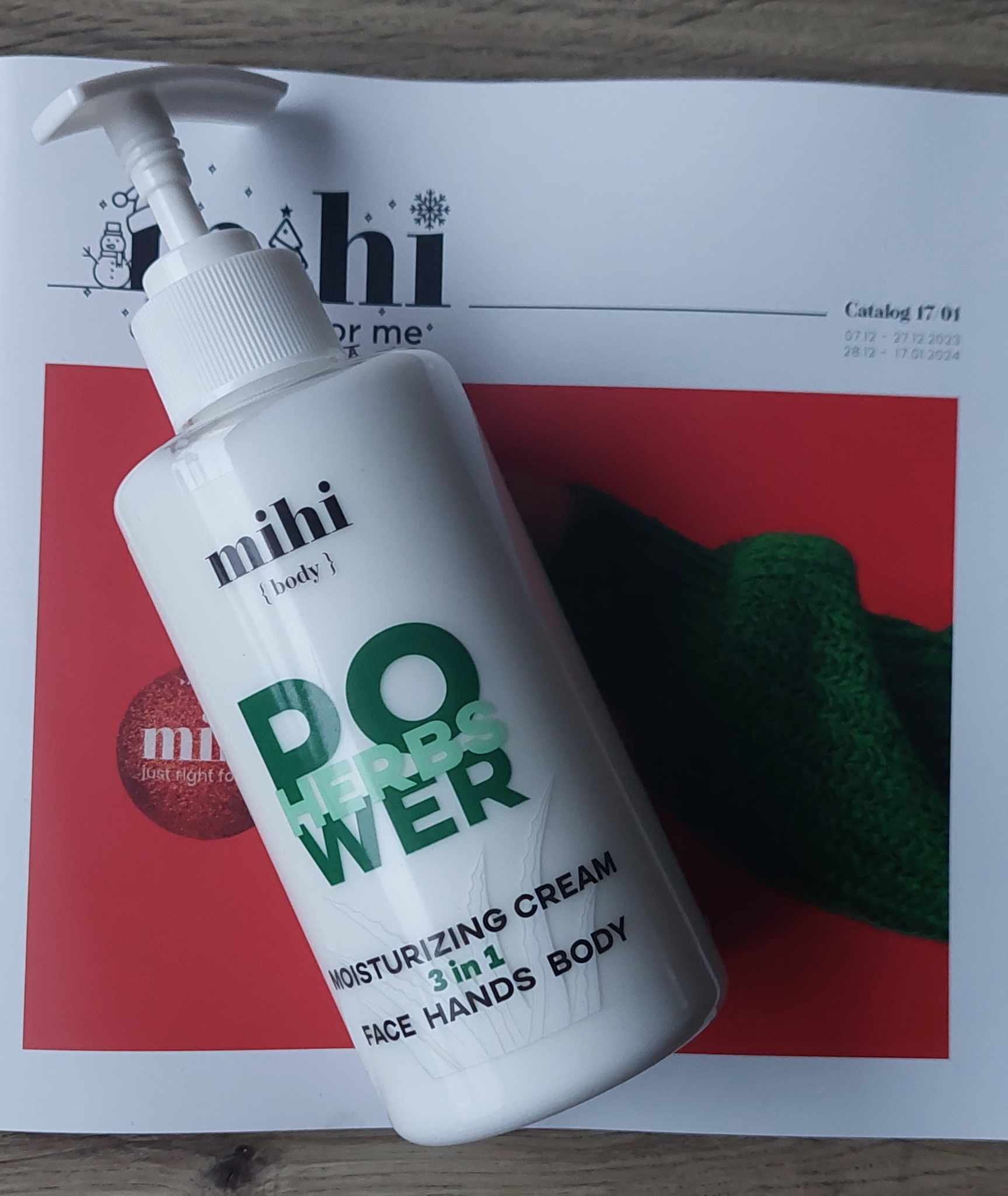 🤍Herbs Power. Drėkinamasis kremas 3 in 1 veidas/rankos/kūnas🤍