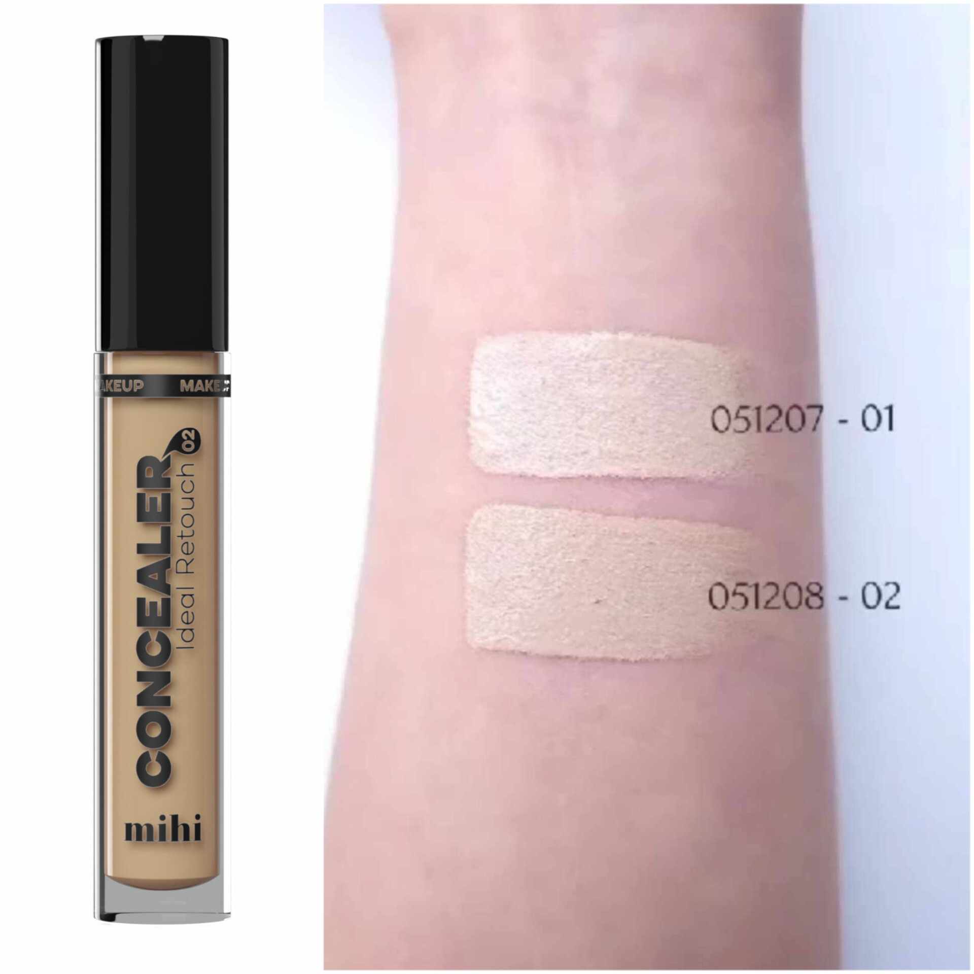 Foundation. Korektorius Ideal Retouch 02