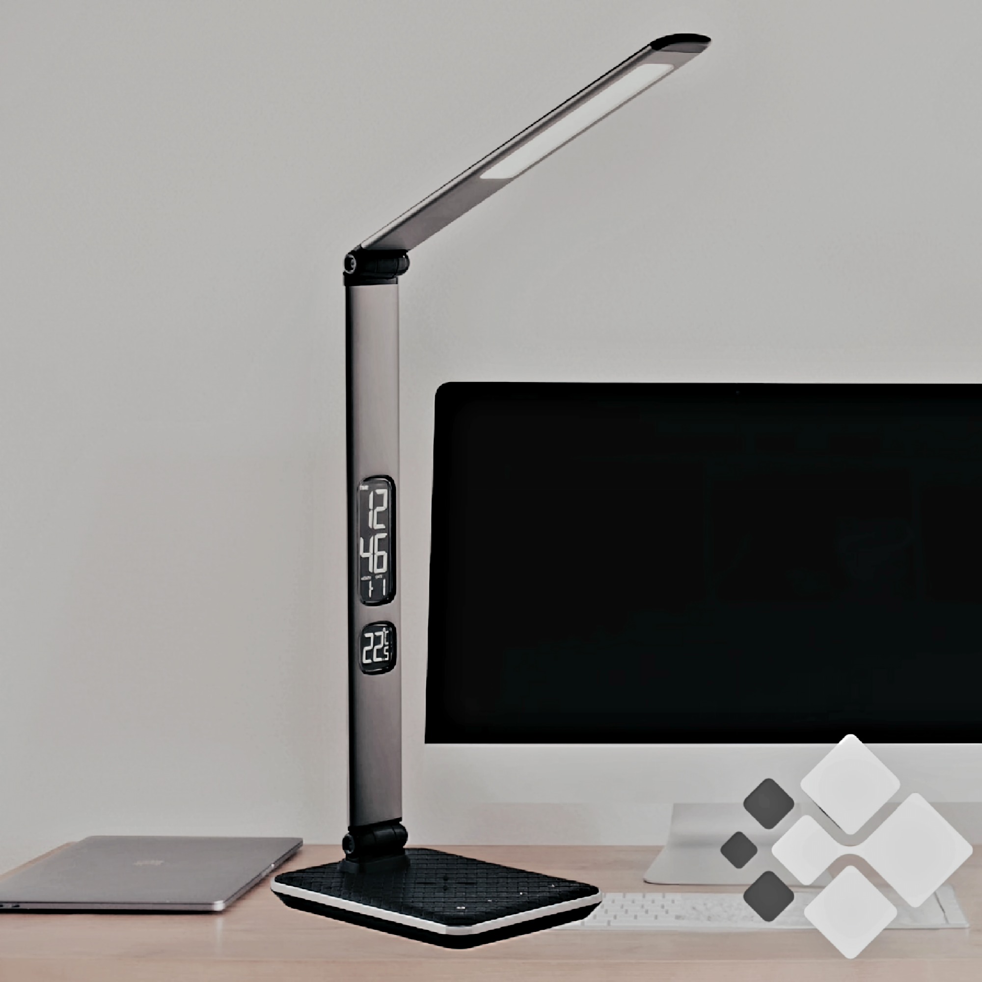 Stalinė LED lempa, 18W, belaidis įkroviklis, THORGEON