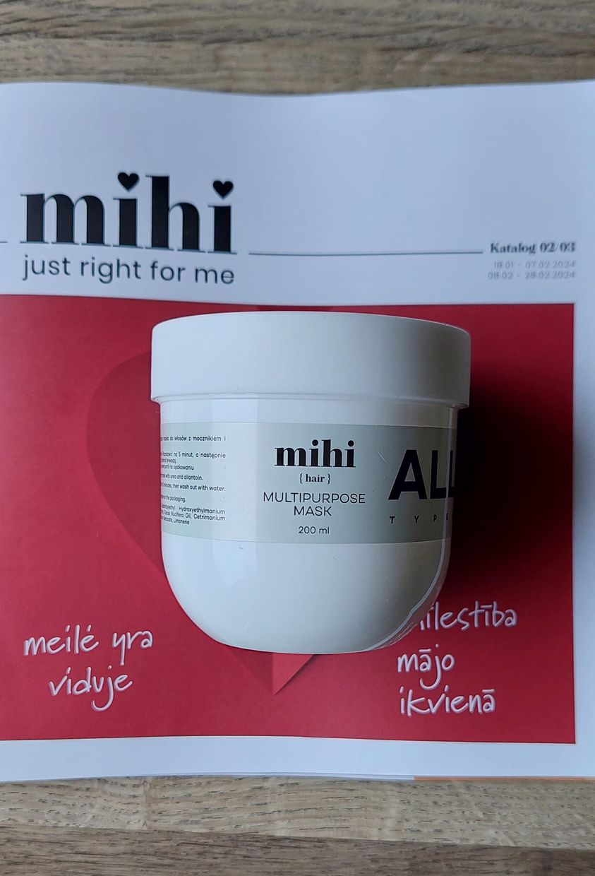 🤍All Types. Daugiafunkcinė kaukė🤍