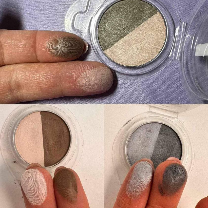 🌸Dvispalviai akių šešėliai/Aksominė matinė apdaila🌸