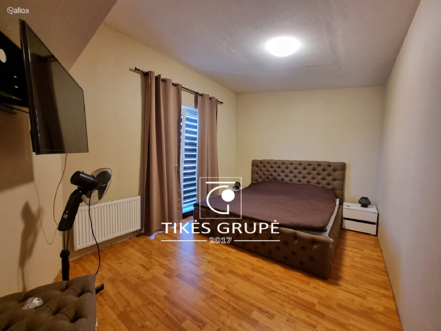 Klaipėdos r., Derceklių k., sodų bendrijoje Dituva parduodamas 122 kv.m. gyvenamas namas su 6 arų žemės sklypu ir 42kv.m. garažu