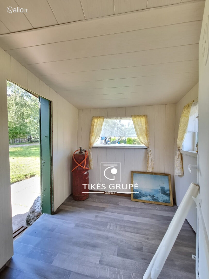 Klaipėdos r., Agluona s/b parduodamas 6 arų sodo sklypas su namu. Namo plotas ~ 20 kv.m.