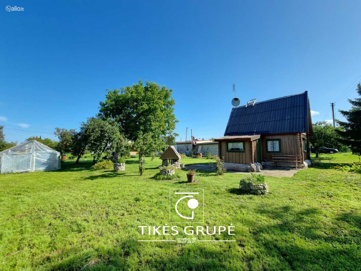 Klaipėdos r., Agluona s/b parduodamas 6 arų sodo sklypas su namu. Namo plotas ~ 20 kv.m.