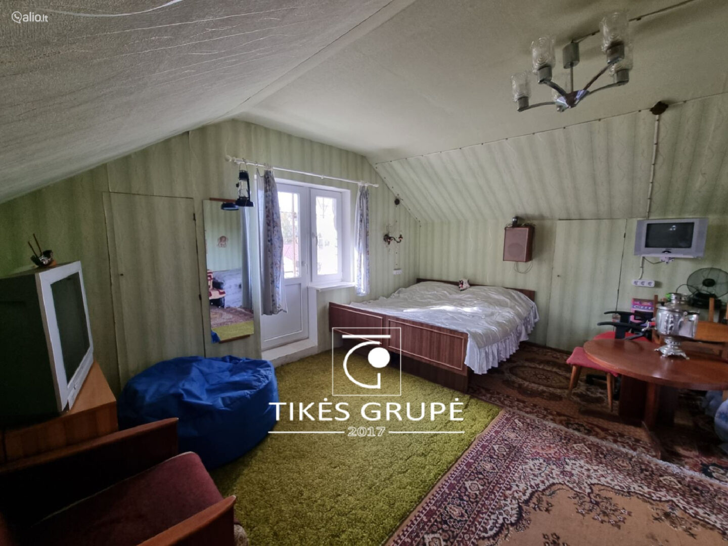 Parduodamas mūrinis sodo namas 96.95 kv.m,. Sklypas 6 arai.