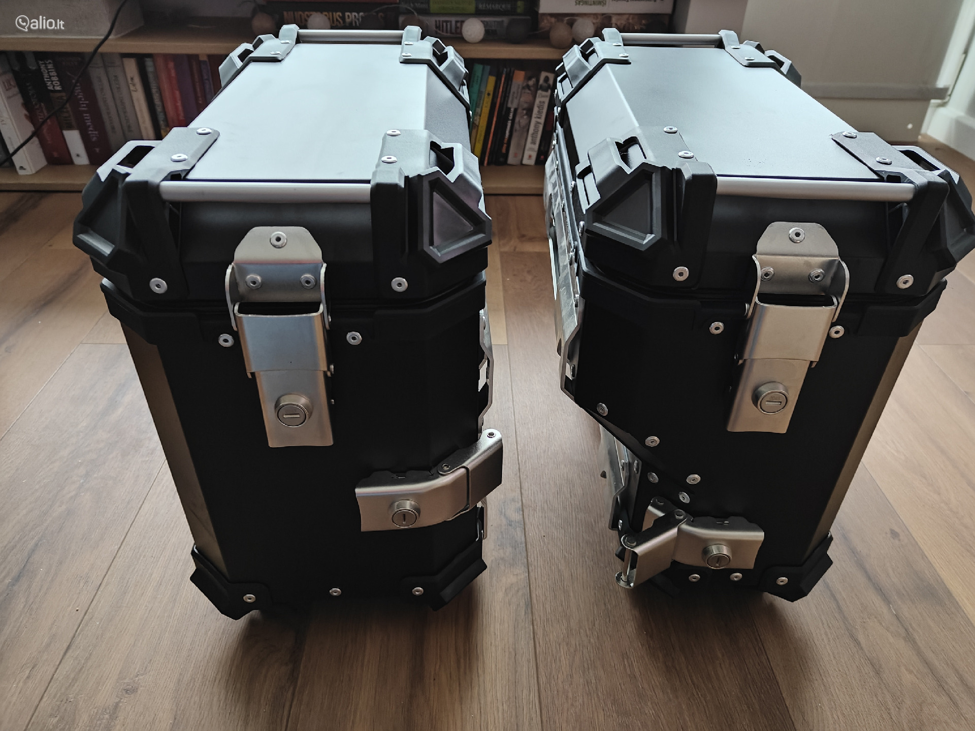 Moto aliuminės dėžės naujos