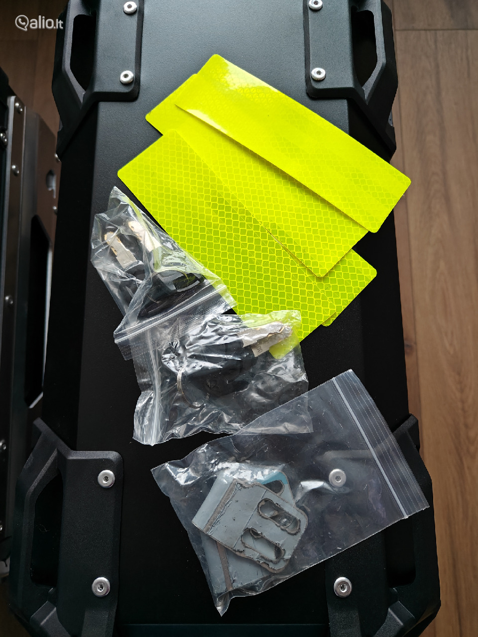 Moto aliuminės dėžės naujos