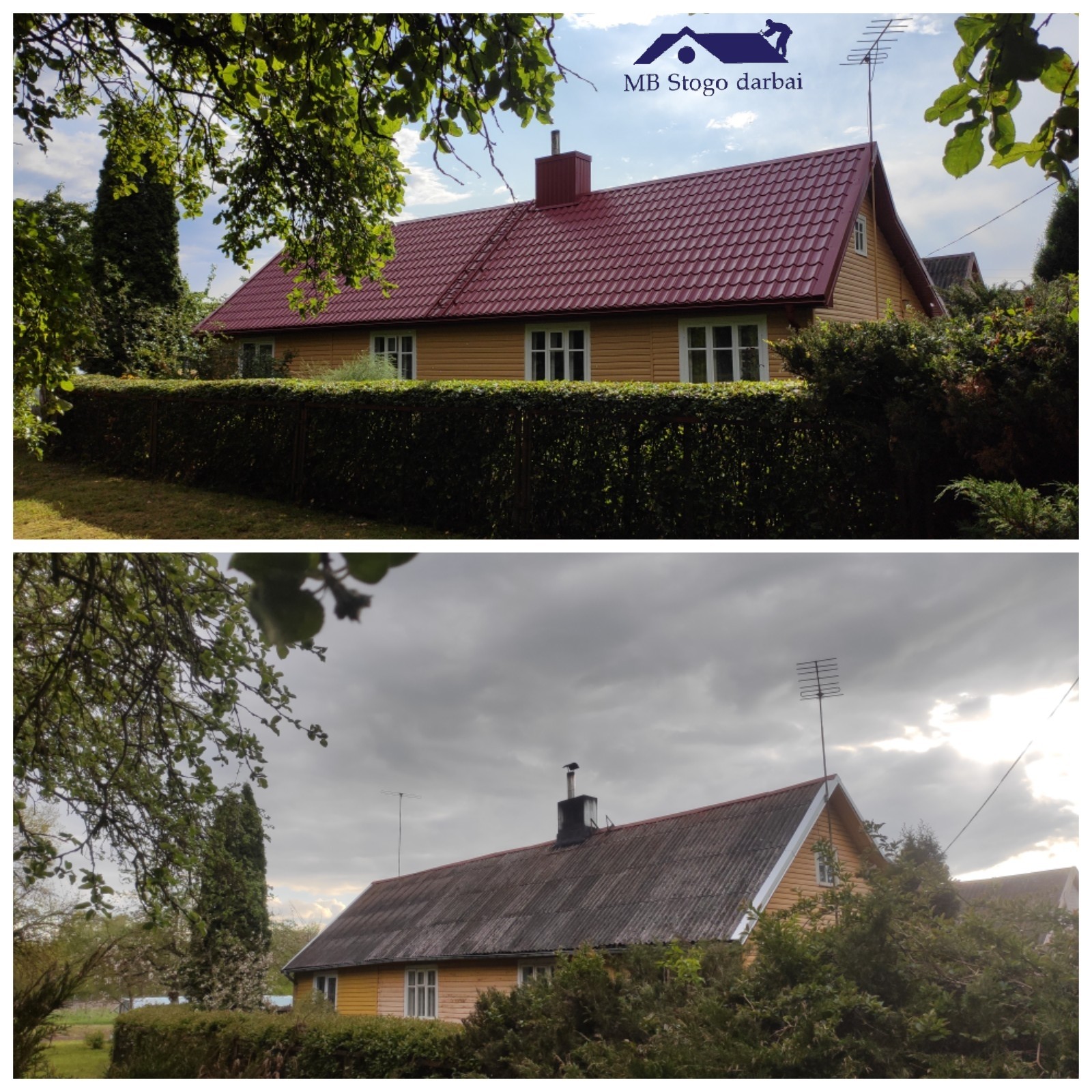 Stogų dengimas, Renovacija,Apdaila