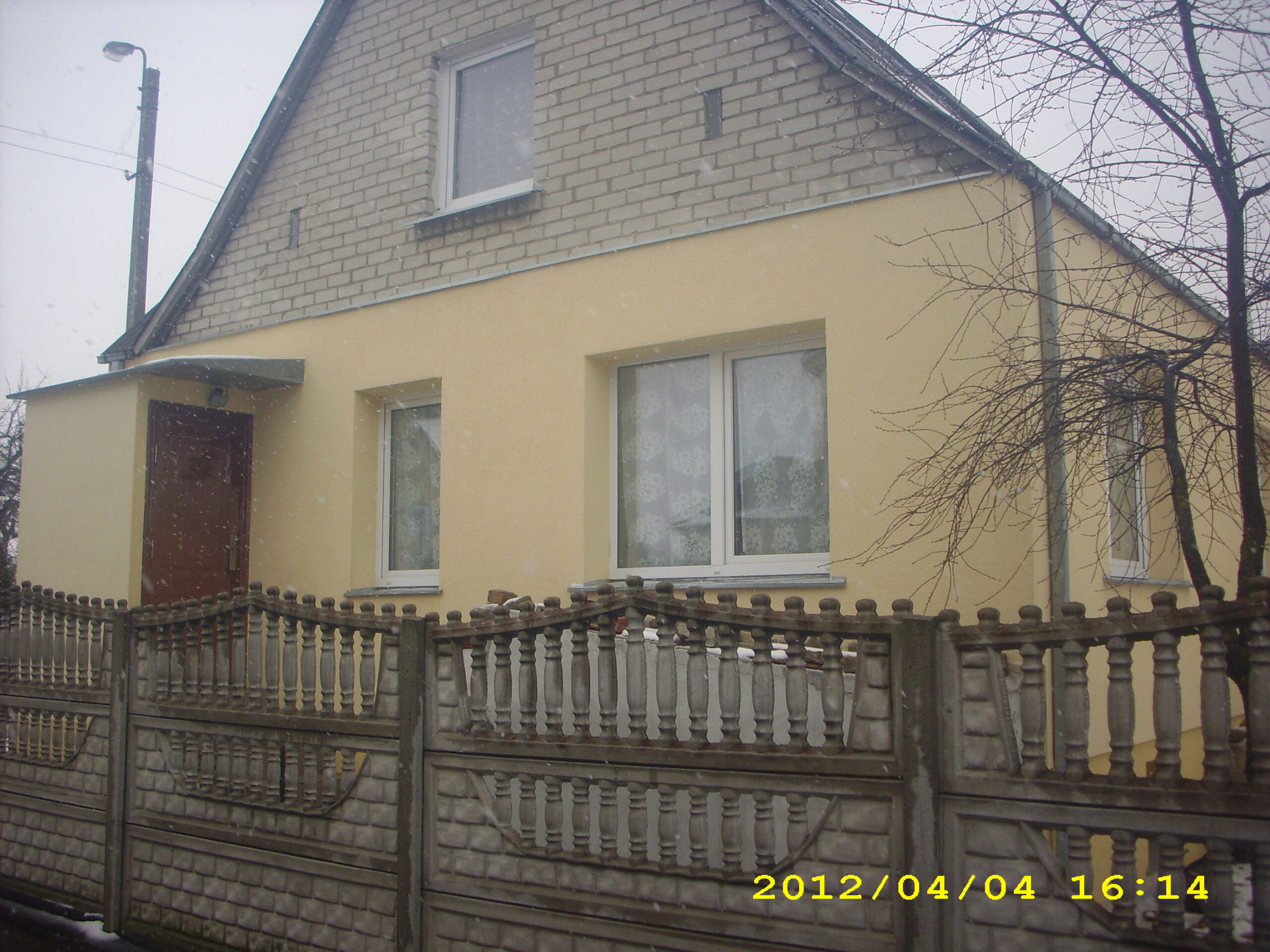 Parduodama namo dalis