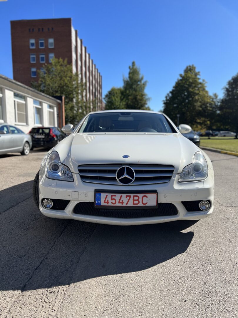 Mercedes benz 550 CLS. 2007-10 m. 5.5 benzinas. 285 kw. TA 2025-12. Automatas. Klaipeda