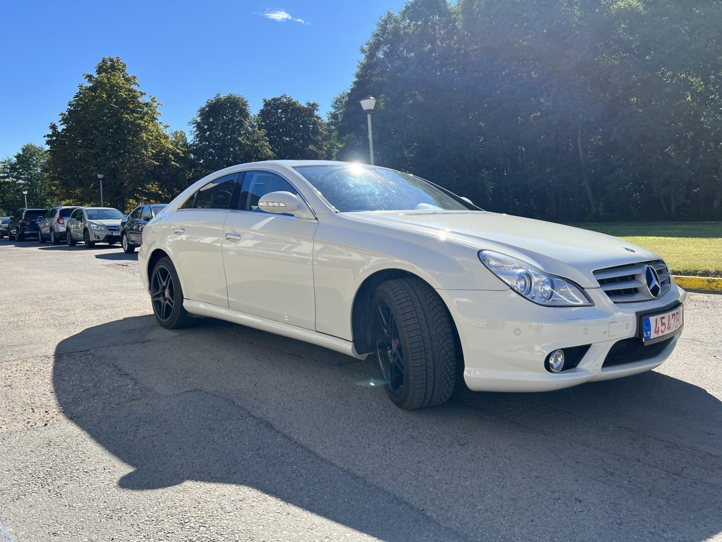 Mercedes benz 550 CLS. 2007-10 m. 5.5 benzinas. 285 kw. TA 2025-12. Automatas. Klaipeda