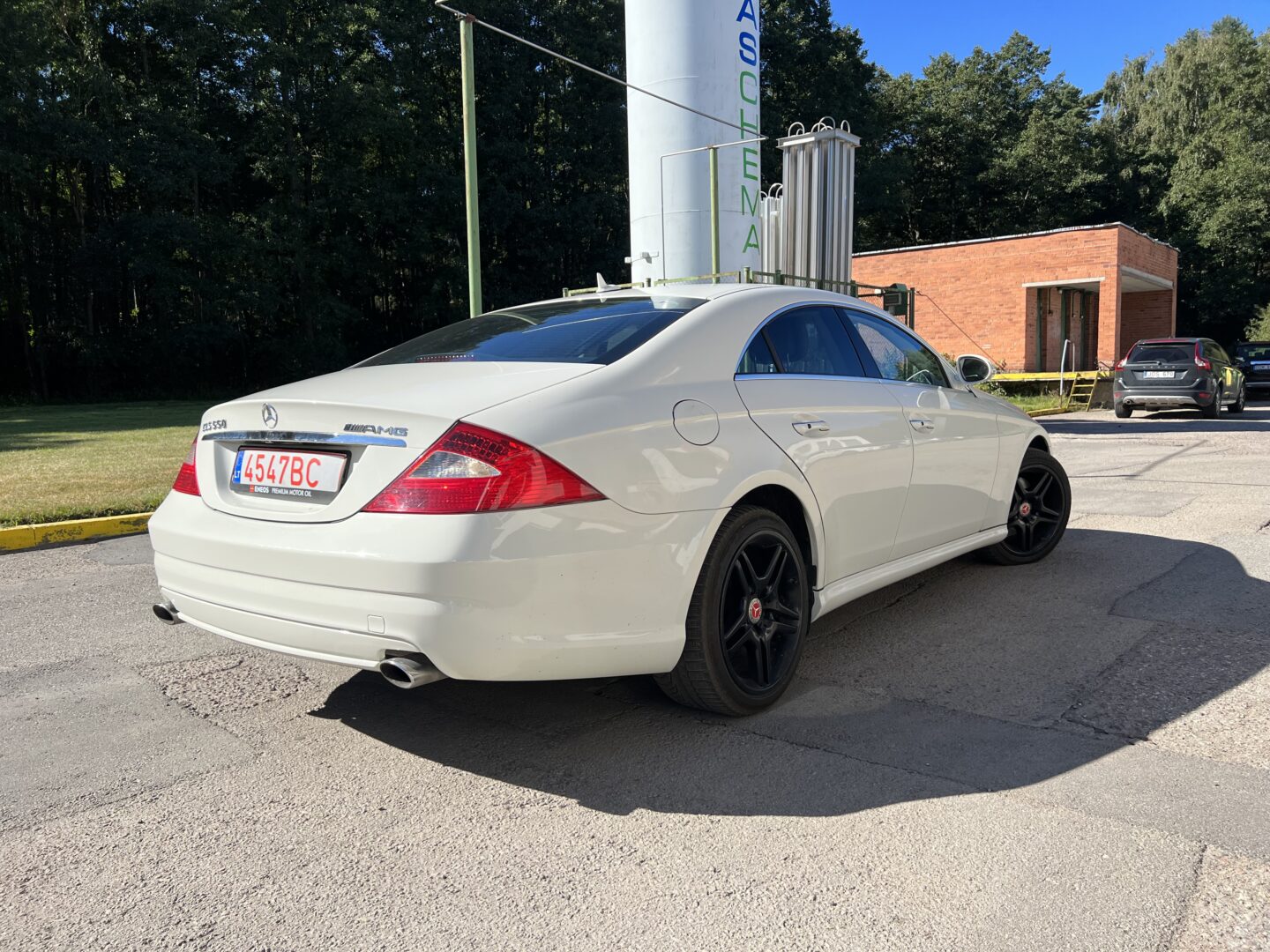 Mercedes benz 550 CLS. 2007-10 m. 5.5 benzinas. 285 kw. TA 2025-12. Automatas. Klaipeda