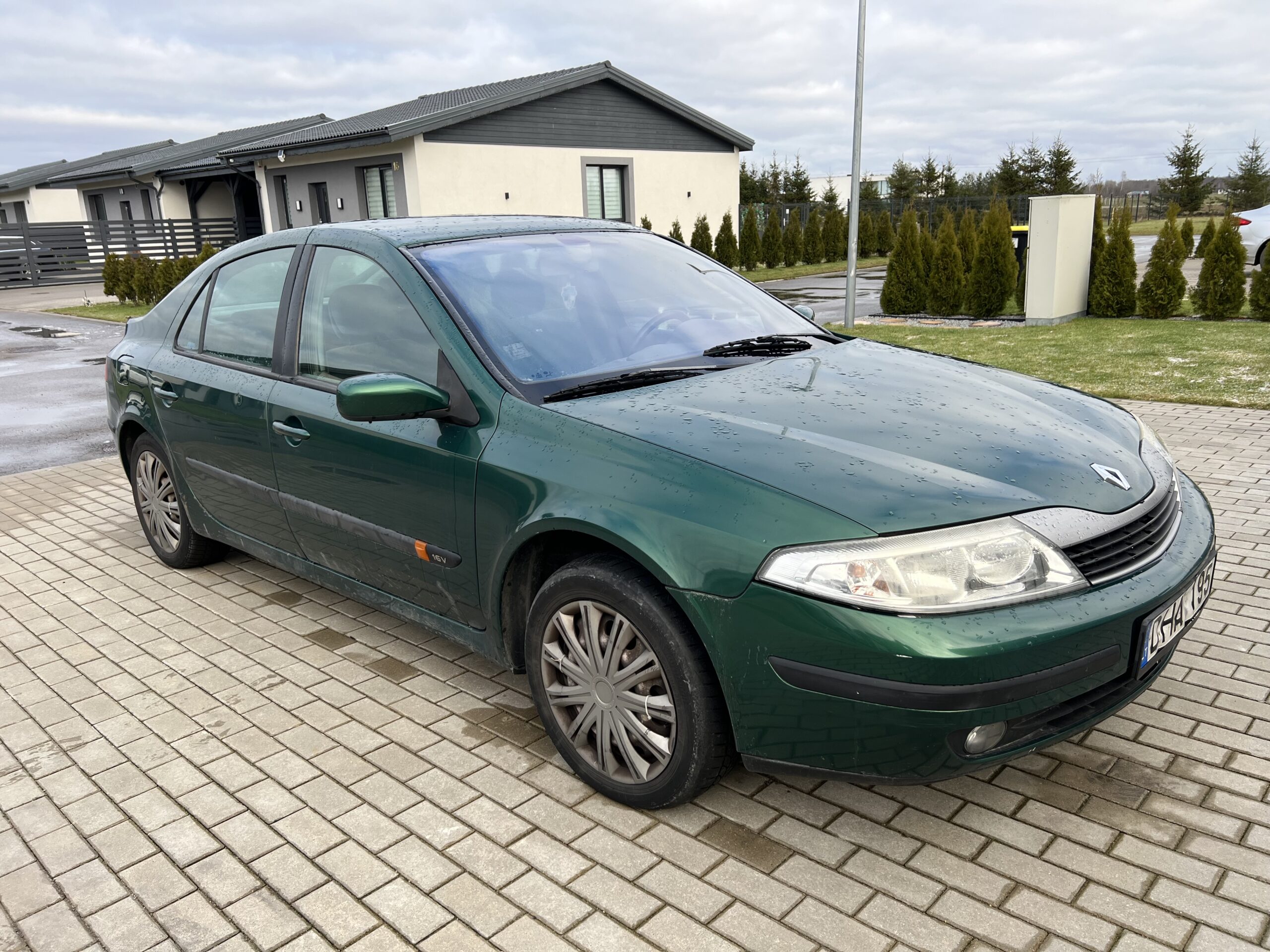 Renault Laguna 2001-12m. 1.6 benz. 79 kw. TA 2026-01. Mechanine