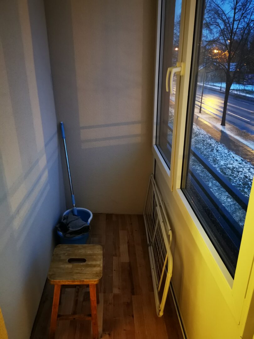 Renovuotame name savininkas nuomoja 3k. butą