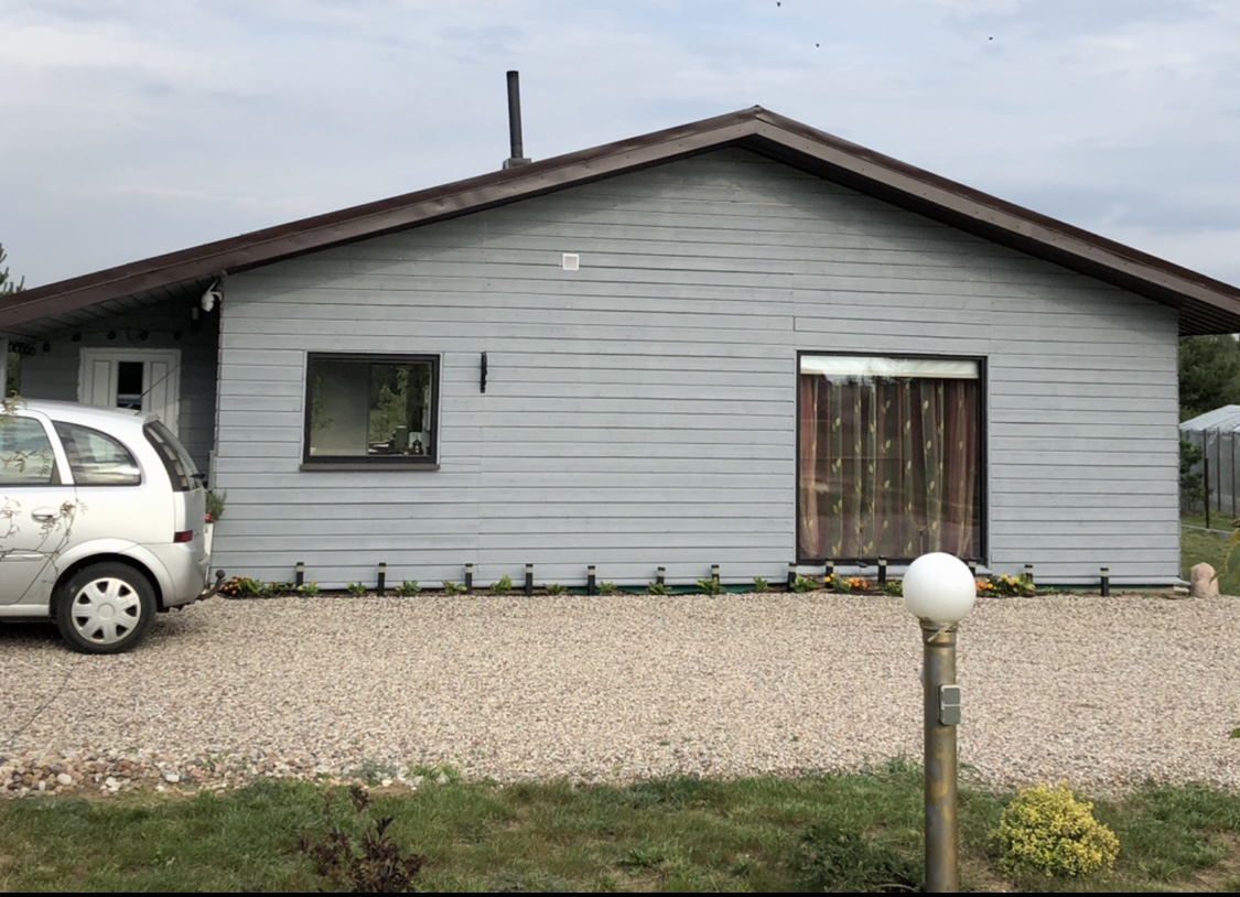 Parduodamas naujos statybos namas