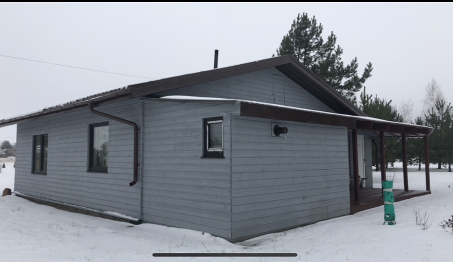 Parduodamas naujos statybos namas