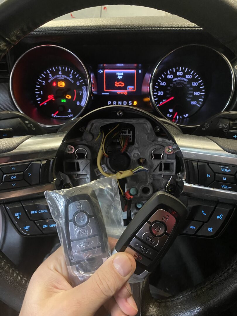 Raktų gamyba ir programavimas