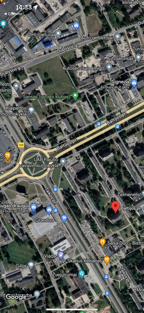 RENOVUOTAME NAME 3 KAMBARIŲ BUTAS SU 2 BALKONAIS