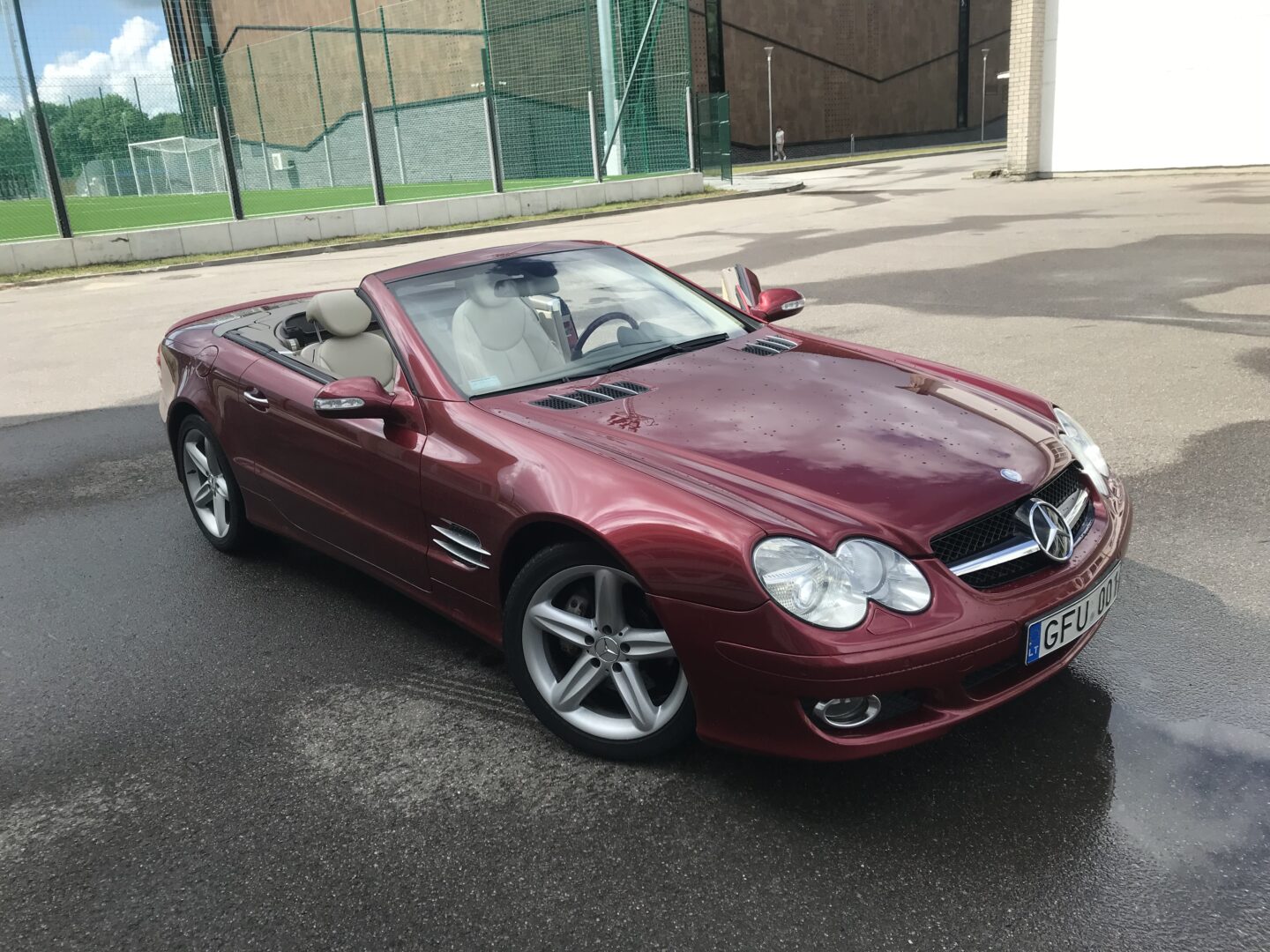 Mercedes-benz 500 SL Kabrioletas 2003-11 m. 5.0 benzinas-dujos. 225 kw. TA 2026-01 m. Automatas Klaipeda