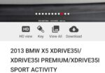 Bmw x5 35i xdrive 2013