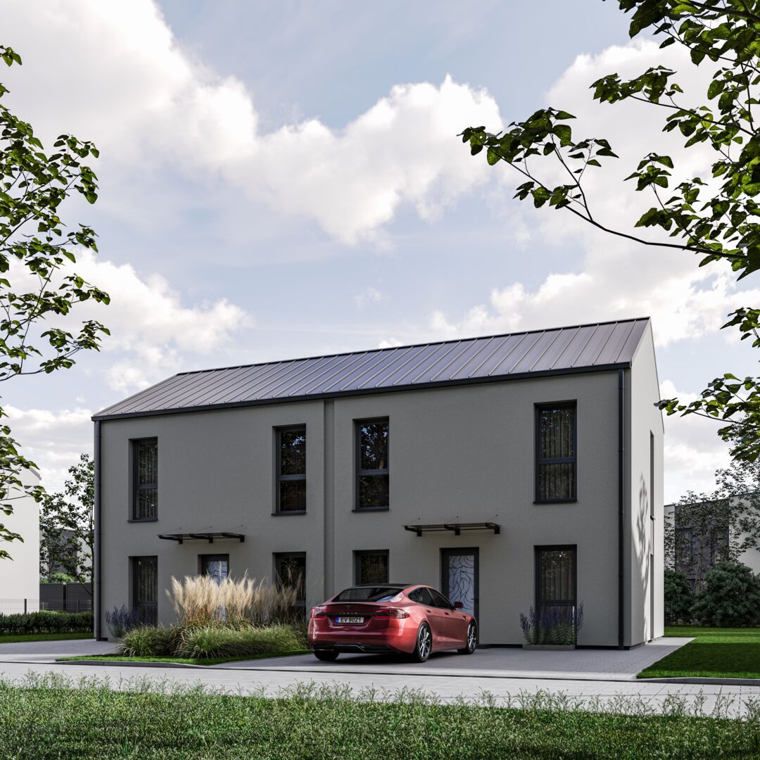 Parduodamas naujas kotedžas Domeikavoje