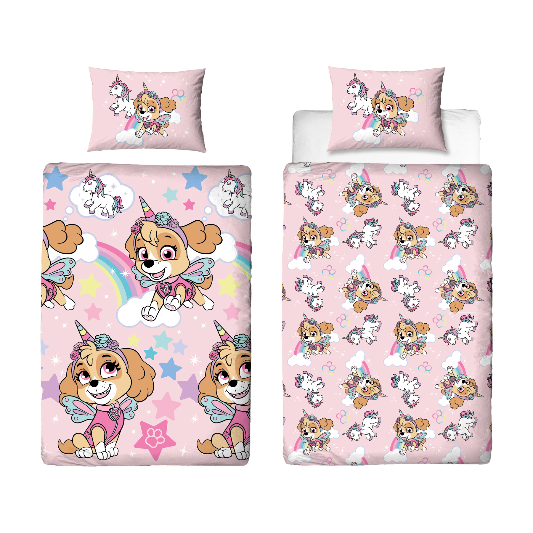 Patalynės komplektas Paw Patrol Skye Unicorn