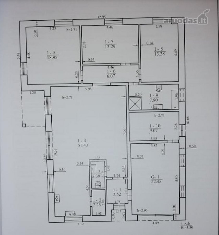 Klaipėdos r., Trušeliuose., parduodamas naujai pastatytas vieno aukšto 150 kv.m namas su garažu. Sklypas 10 arų
