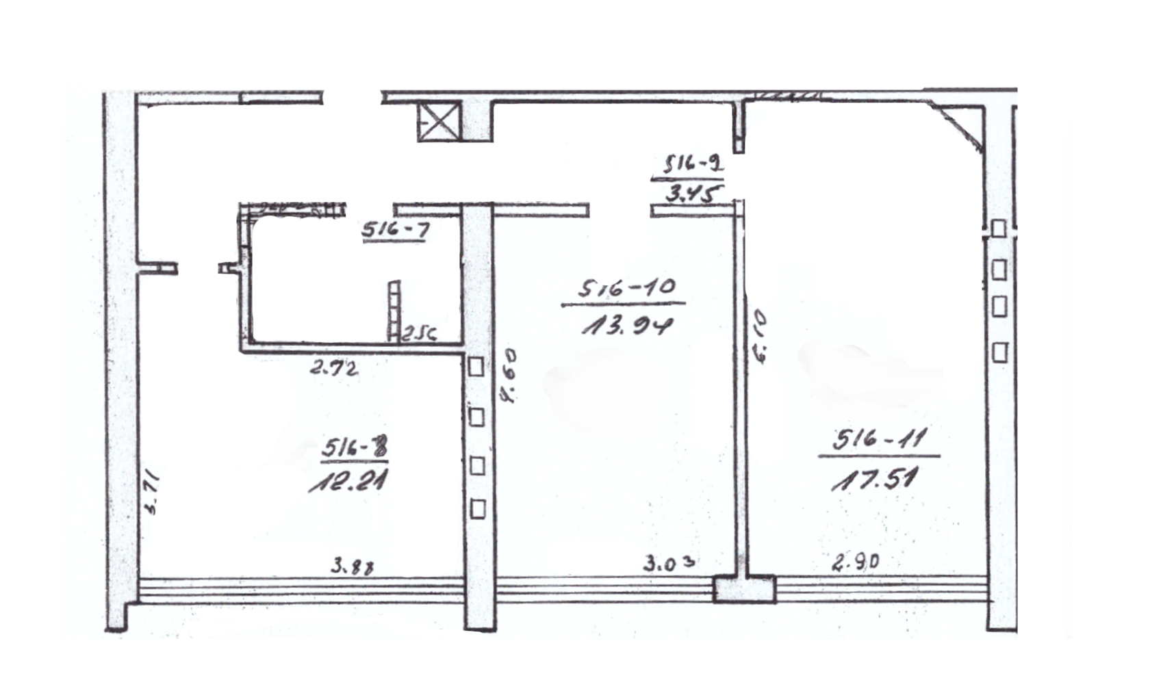 2 kambarių butas Kėdainiuose