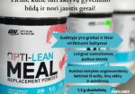 Optimum Nutrition Opti-Lean Meal Replacement maisto papildais su baltymai