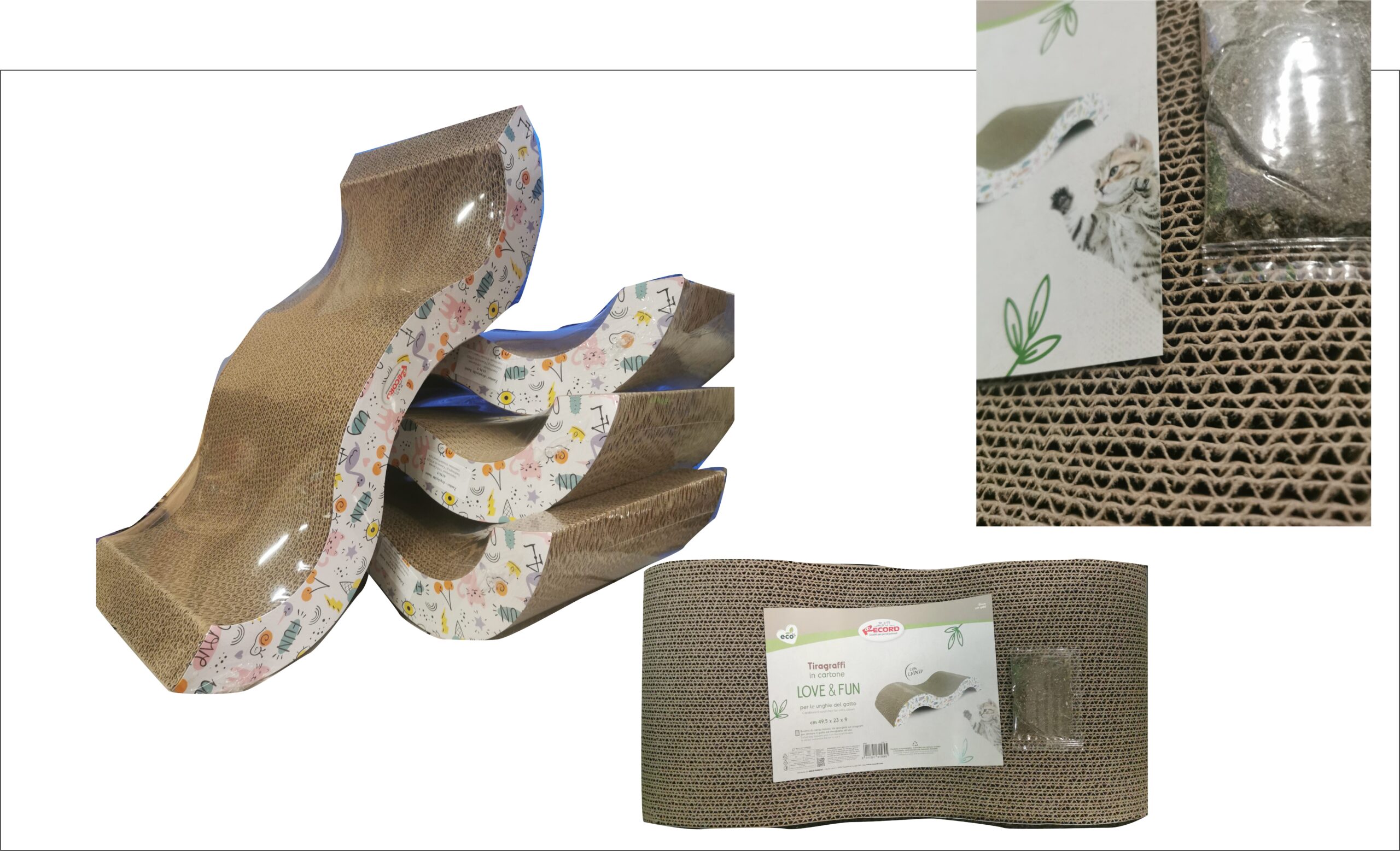 ŽAISLAS – DRASKYKLĖ KATĖMS 50CM ILGIO