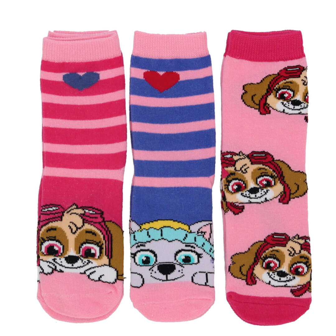 Kojinių komplektas Paw Patrol Pink