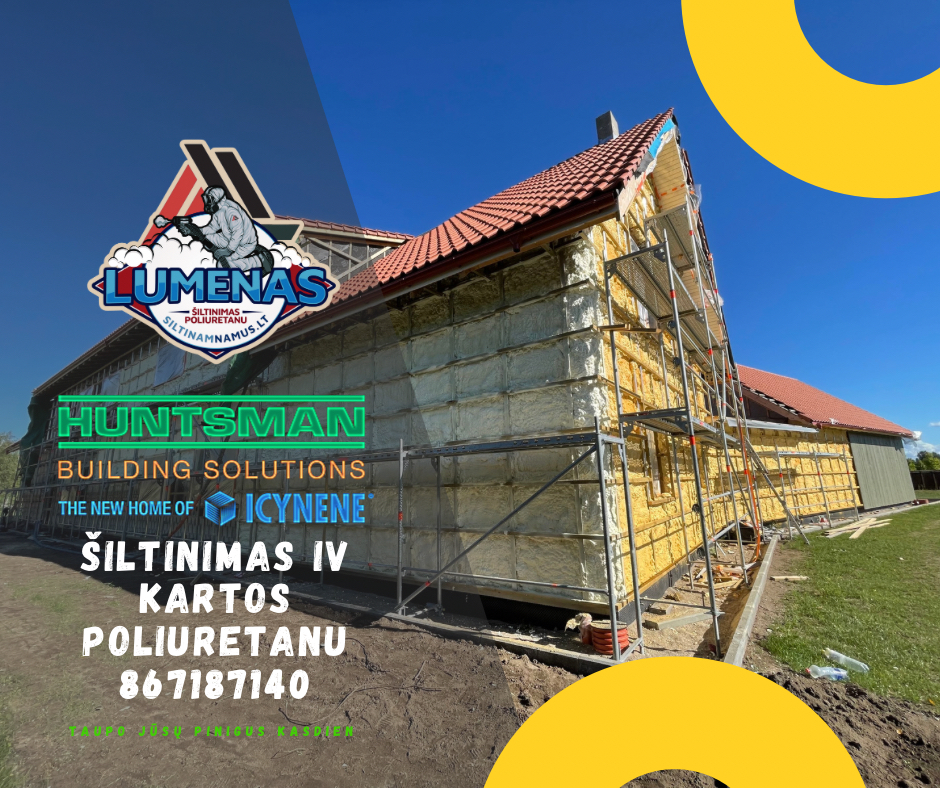 ŠILTINIMAS POLIURETANO PUTOMIS