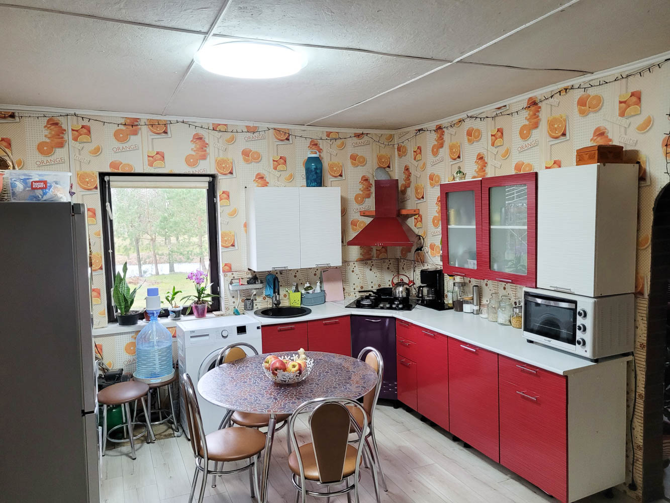 Suremontuotas namas Kauno r. Vandžiogalos sen.