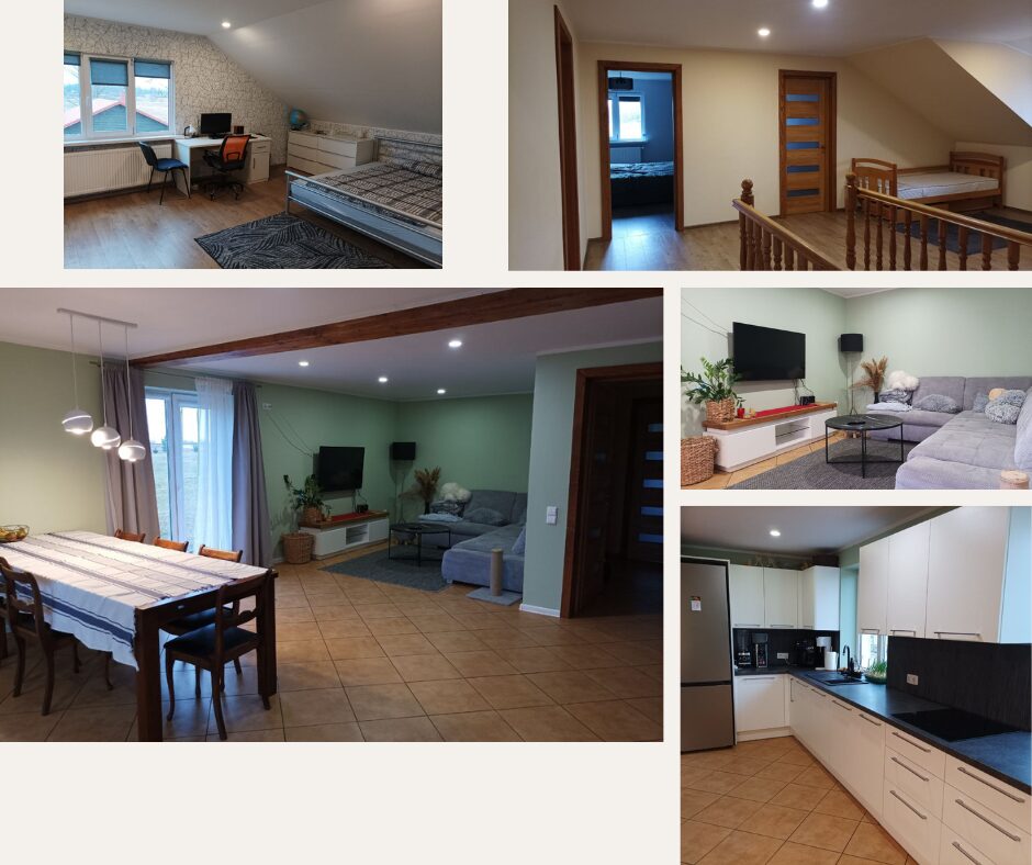 Atnaijintas Rąstinis Namas Biržų raj.