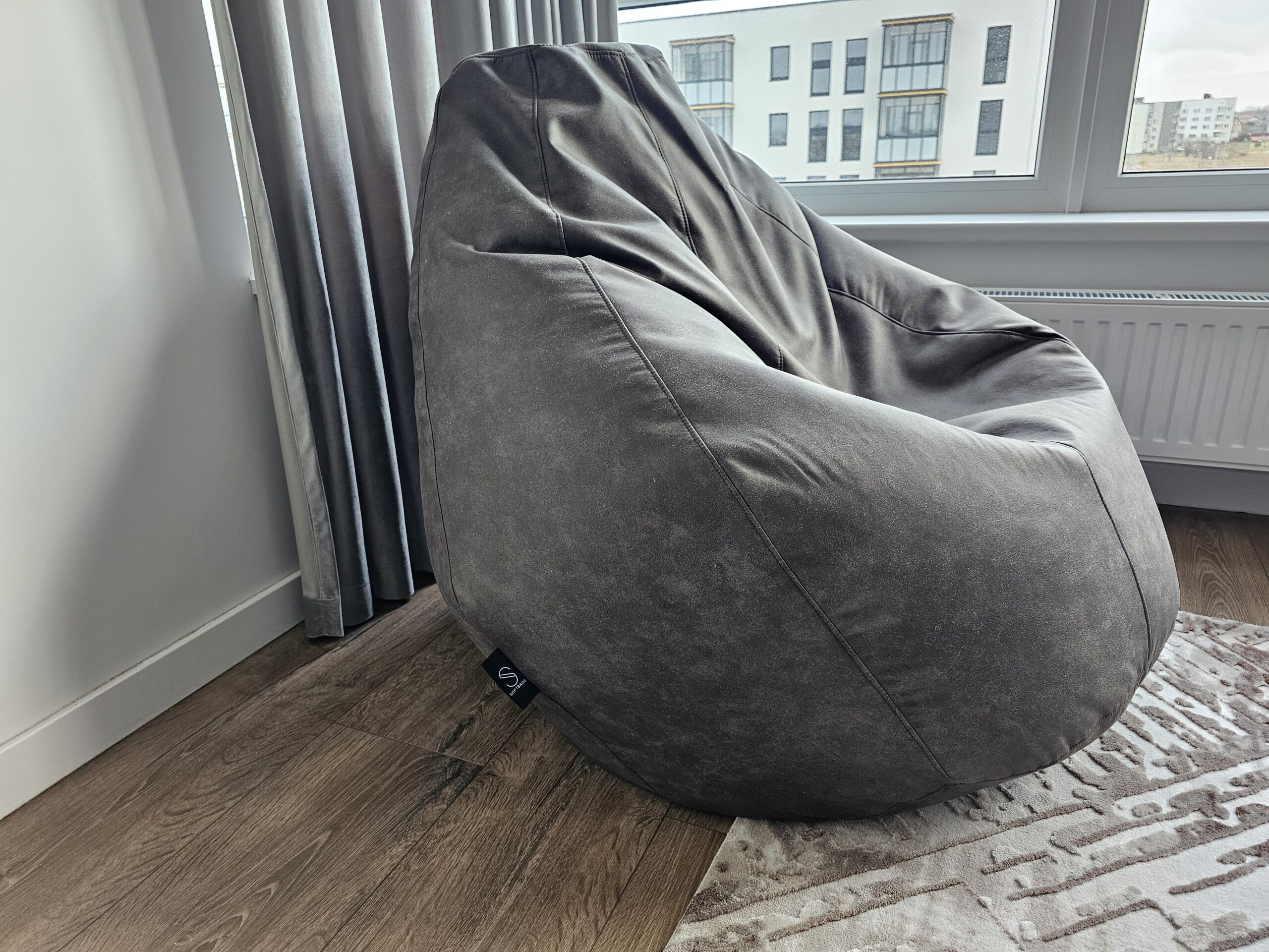 Softbags sėdmaišiai, su aukščiausios kokybės audiniais!