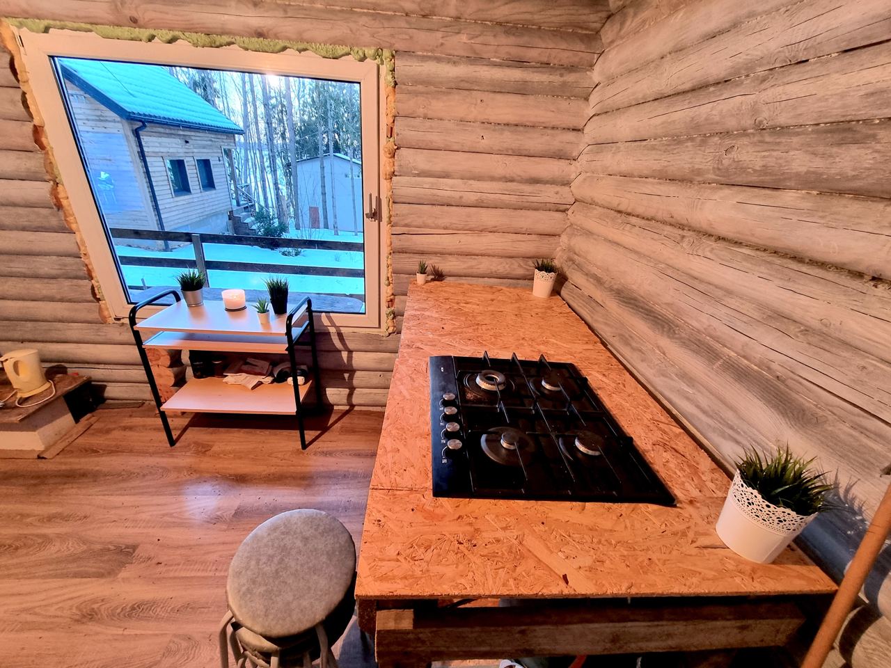 Išskirtinis sklypas su poilsio namu