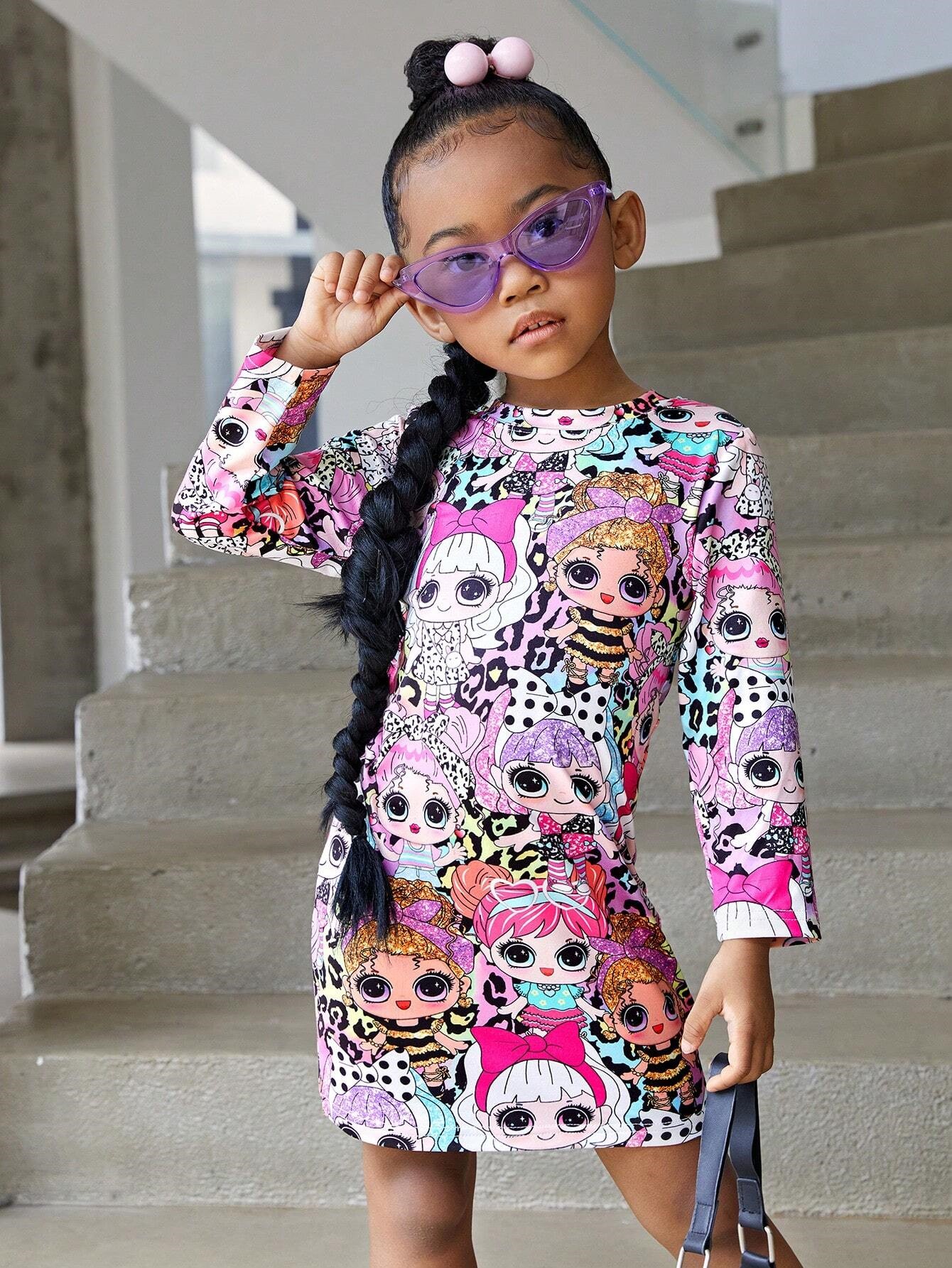 Vaikiška suknelė Pop Mergaitės