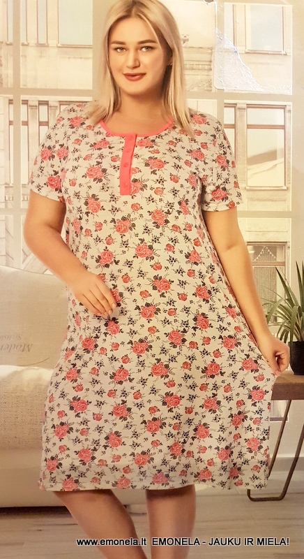 Medvilniniai Naktinukai XL, trumpos rankovės 11 €