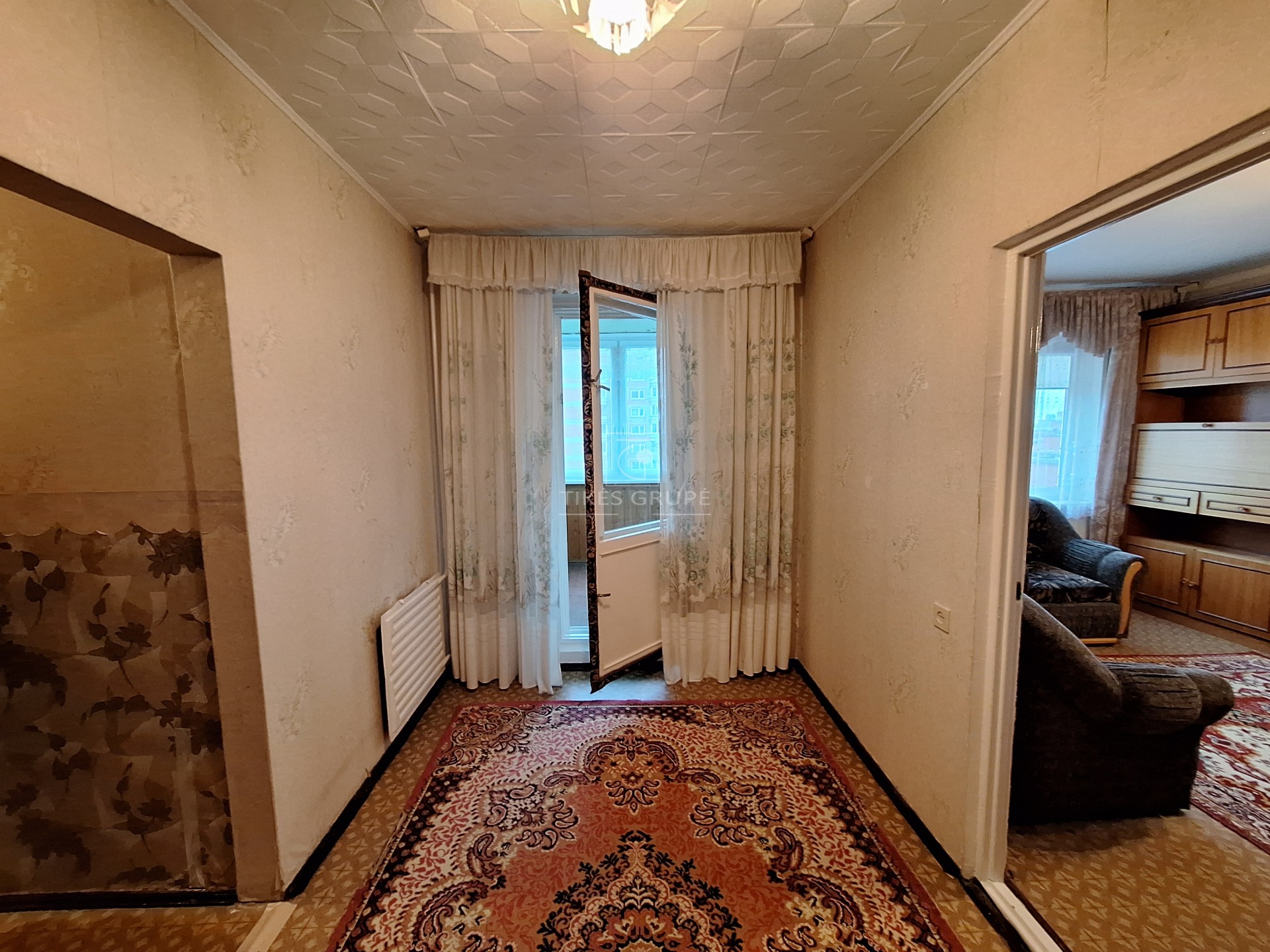 Dviejų kambarių su holu butas Mogiliovo gatvėje.