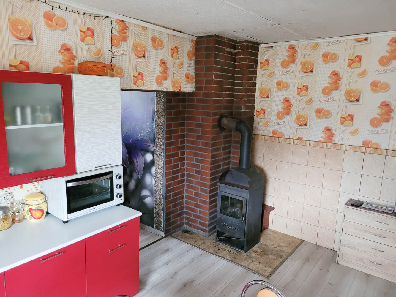 Suremontuotas namas Kauno r. Vandžiogalos sen.