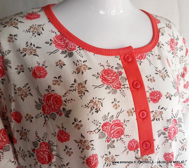 Medvilniniai Naktinukai XL, trumpos rankovės 11 €