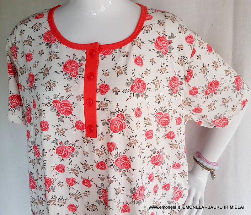 Medvilniniai Naktinukai XL, trumpos rankovės 11 €