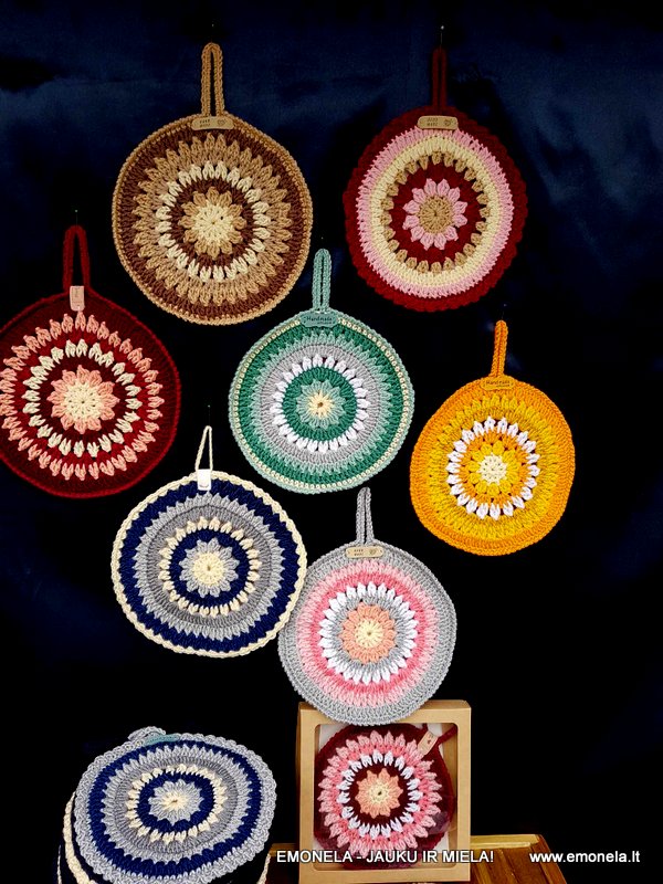 Puodkėlė MANDALA, žalia