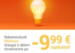 ELEKTRUM Lietuva 15 EUR nuolaidos ir rekomendacijos kodas – H0CNI