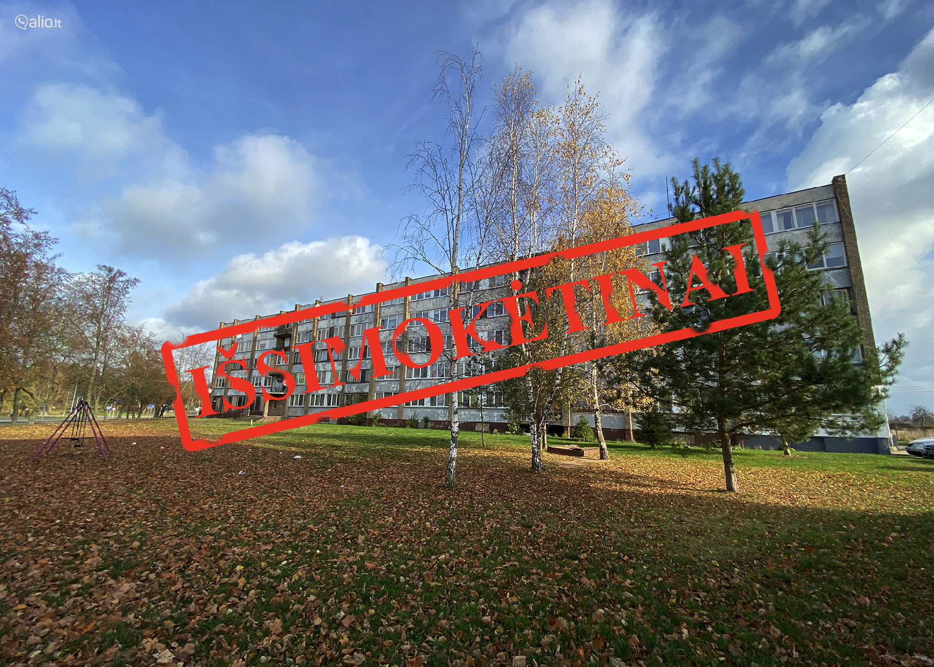 ERDVUS 2 KAMBARIŲ BUTAS KĖDAINIUOSE REZERVUOTAS