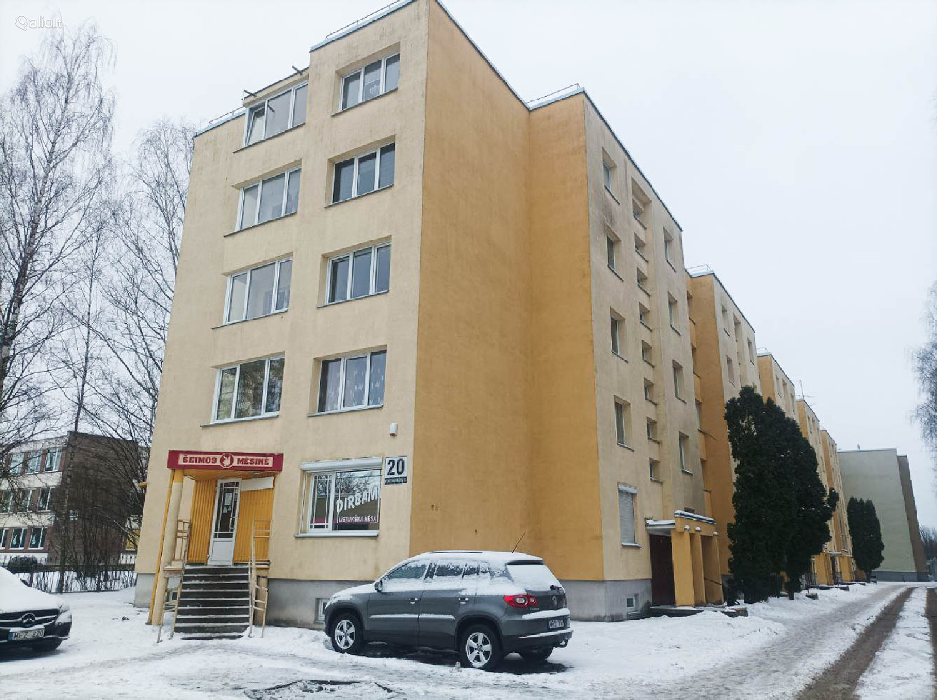 4 k. BUTAS PANEVĖŽYJE, RENOVUOTAME NAME