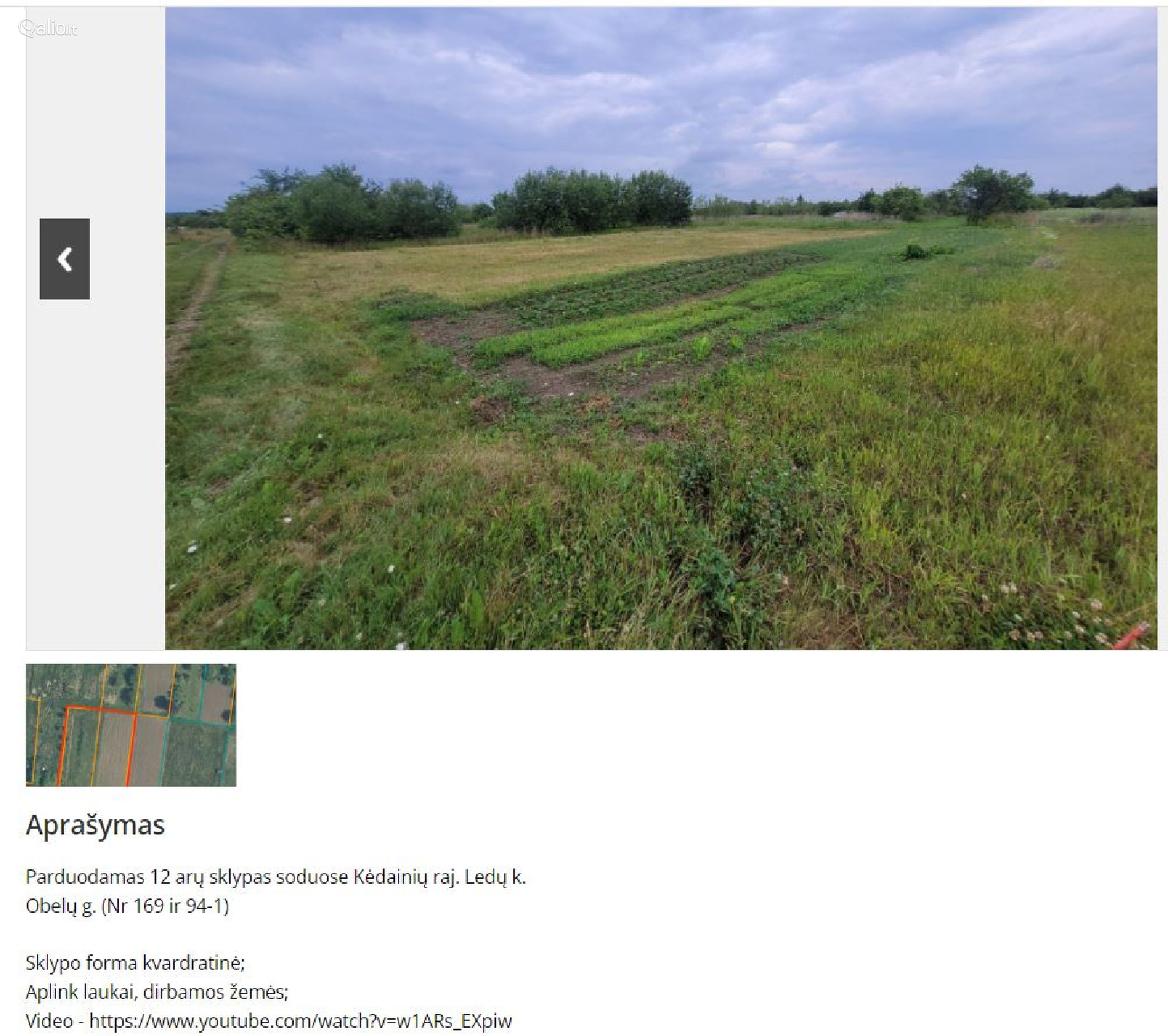 PARDUODAMI SODO SKLYPAI KEDAINIU R. LEDU IR DAUMANTU K.