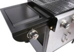 Nerūdijančio plieno, dujinė lauko kepsninė. BBQ-KKBQ8-64+