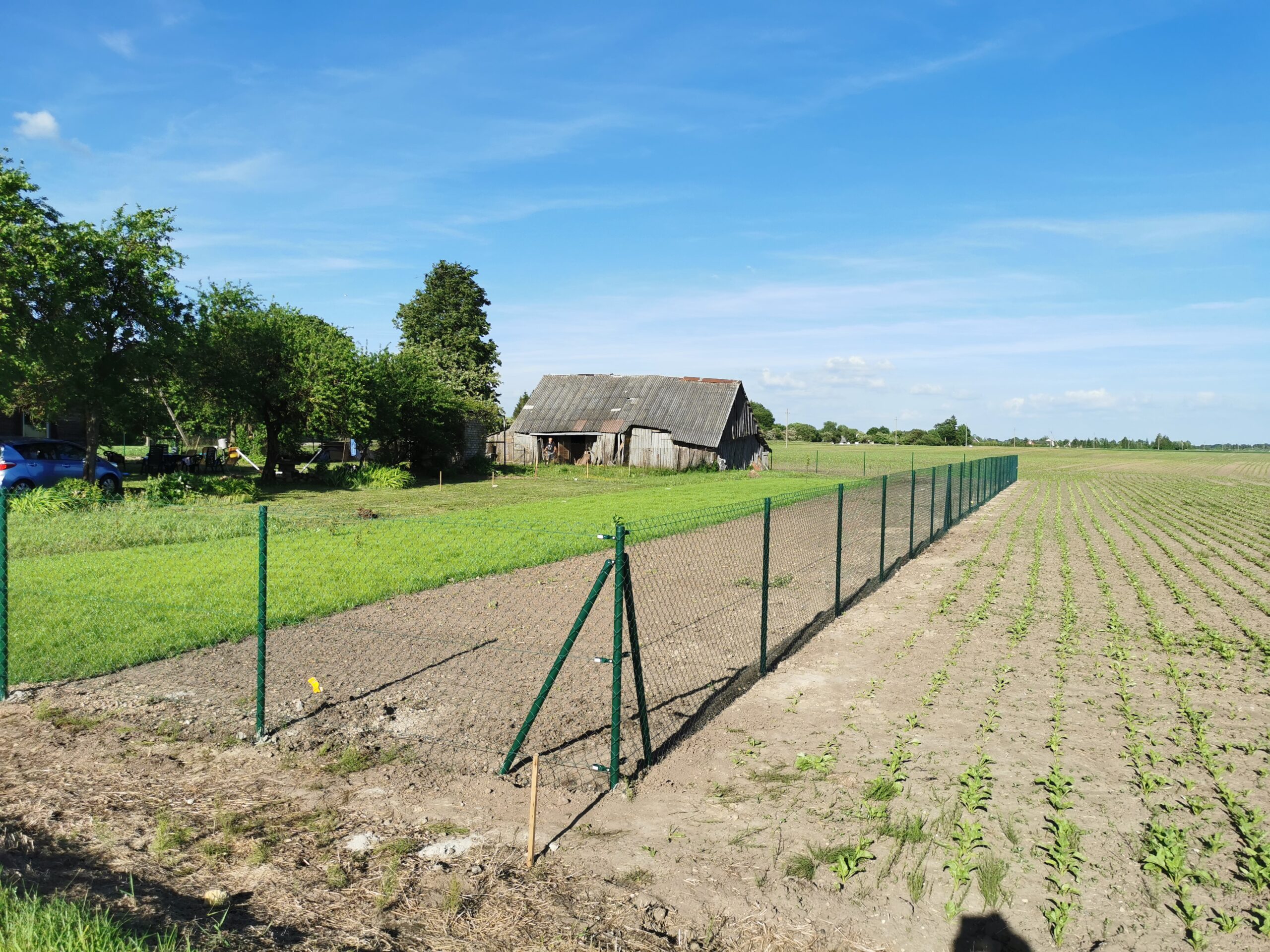 Tvorų montavimo darbai