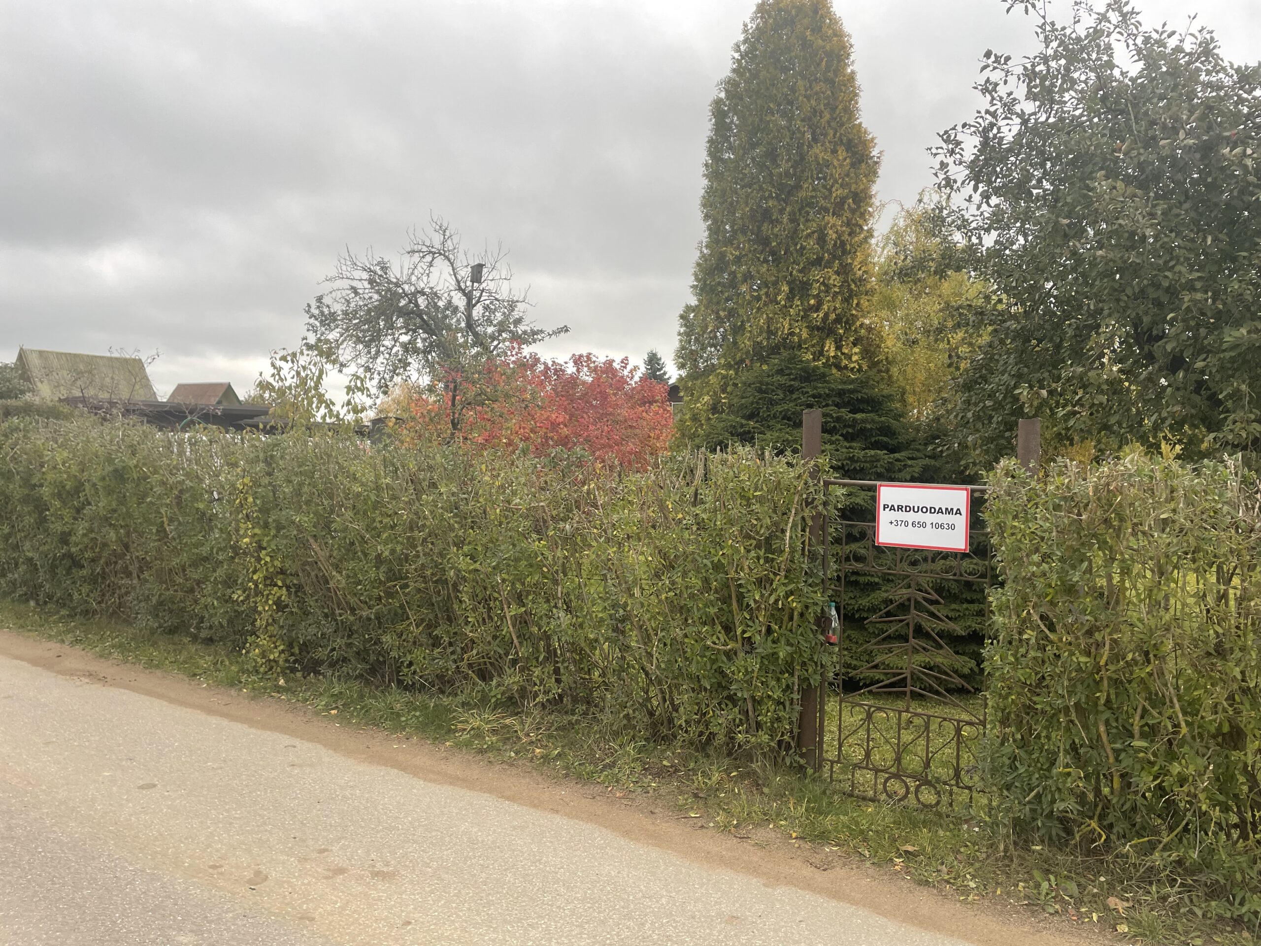 Parduodamas 6 aru sodo sklypas